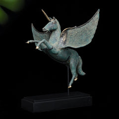 Bronze Unicorn Handcrafted Statue