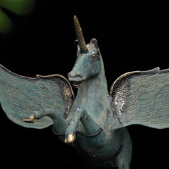 Bronze Unicorn Handcrafted Statue