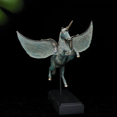 Bronze Unicorn Handcrafted Statue