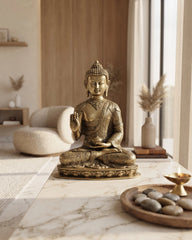 Buy Brass Blessing Buddha