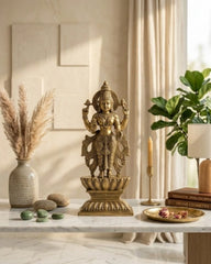 Buy Brass Laxmi Wall Hanging