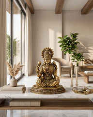 Buy Pure Brass Laxmi Ji Murti