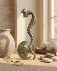 Decorative Antique Balinese Bronze Axe