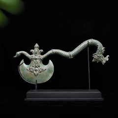 Decorative Antique Balinese Bronze Axe