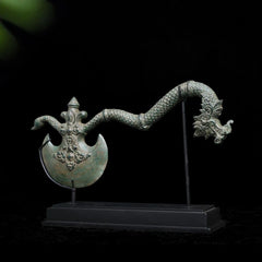 Decorative Antique Balinese Bronze Axe
