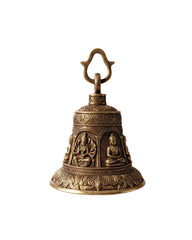 GANESH AND LOTUS HANGING BELL