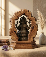 Ganesha Antique Sculpture (Bronze / Wooden)