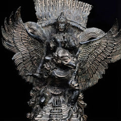 Indonesian Bronze Vishnu on Garuda