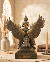 Indonesian Bronze Vishnu on Garuda