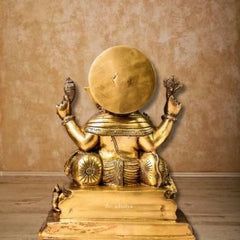 Lord Ganesha Sitting On Base (Big)