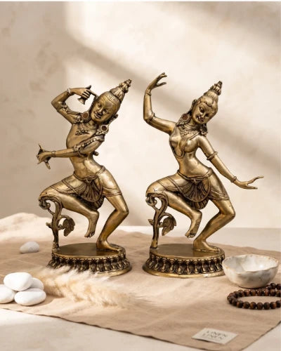 Shiv Parvati Idol - Lord Shiva & Goddess Parvati Pair