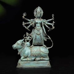 Maa Durga - Bronze Sculpture (Large / 56 cm)