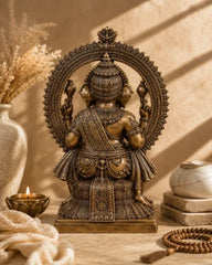 Massive Pure Brass Lord Ganesha Statue