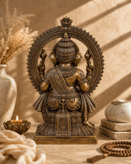 Massive Pure Brass Lord Ganesha Statue