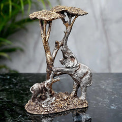 Mystic Elephant Duo Sculpture