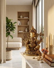 Premium Brass Exquisite Work Ganesha