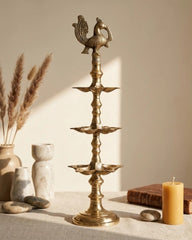 Pure Brass Buddha Handcrafted Statue