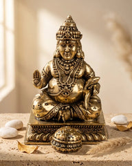 Pure Brass Kuber Murti