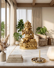 Buy Brass Kuber Ji God Idol Statue