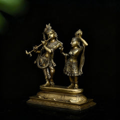 Radha Krishna Handcrafted Sculpture