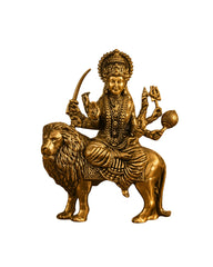 Superfine Brass Durga Hindu Goddess
