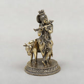 Superfine Small Krishna / Brass (17.2 cm)