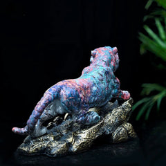 The Vibrant Tiger Handcrafted Figurine