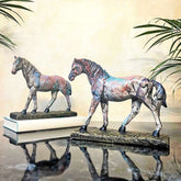 Vibrant Horse Handcrafted Figurine