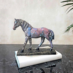 Vibrant Horse Handcrafted Figurine
