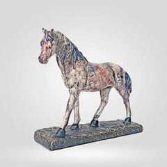 Vibrant Horse Handcrafted Figurine