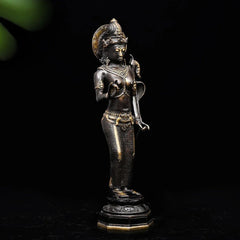 Vintage Bronze Antique Annapurna Idol