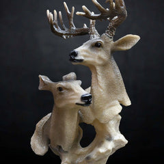 Wild Reindeer Sculpture - Large