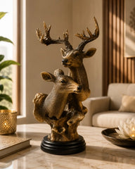 Wild Reindeer Sculpture - Large