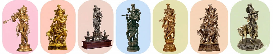 Buy Brass Krishna Idols Online