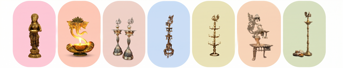 Buy BRASS LAMP STAND Online