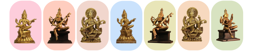 Buy Brass Saraswati Idol Online