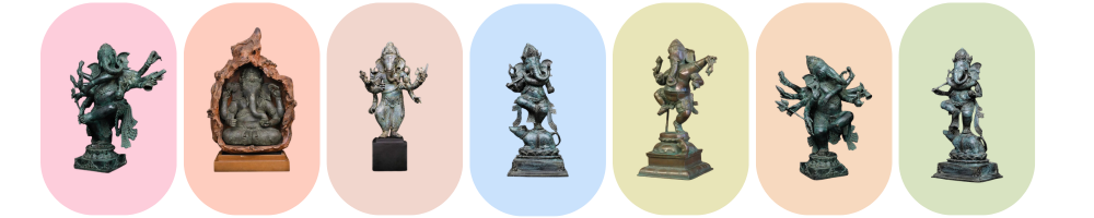 Buy Bronze Ganesha Idol Online