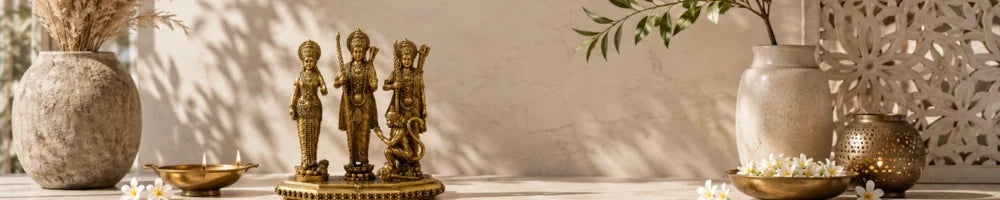 Brass Ram Sita Darbar