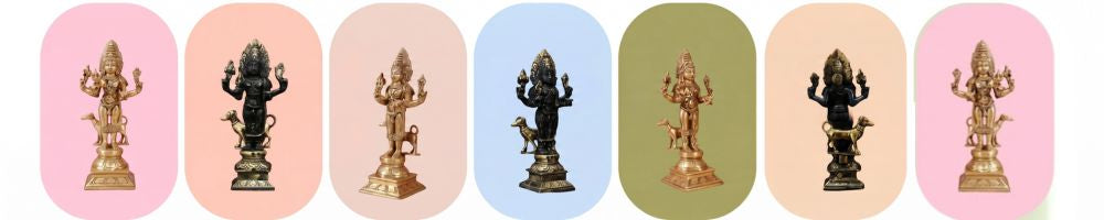 Buy BRASS KAAL BHAIRAVA Idol Online