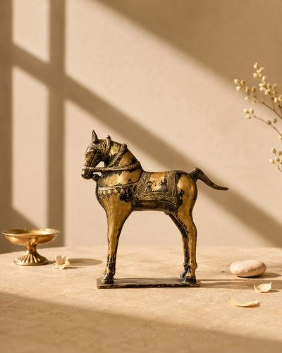 Buy Brass Vintage Finished Horse