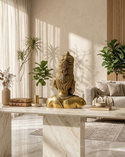 Buy Brass Parvati Bust