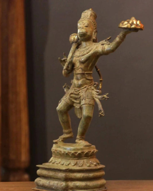 Balinese Bronze Hanuman Sculpture
