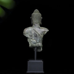 Bronze Antique Buddha Bust