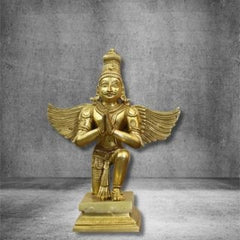 BRASS GARUDA SITTING