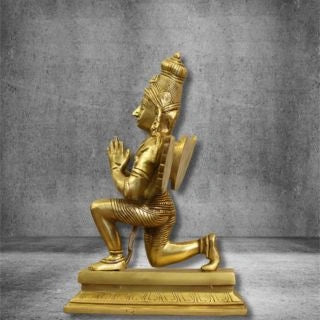 BRASS GARUDA SITTING