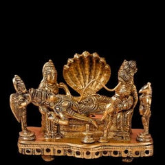 BRASS IDOL OF VISHNU PADMANATH