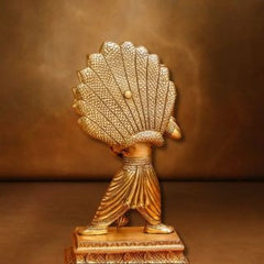 Brass Narsimha Standing Statue