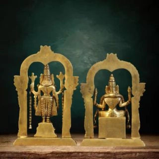 BRASS-PADMAVATI-AND-BALAJI-VENKATESHWAR-PAIR-4