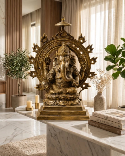 Balinese-Bronze-Ganesha