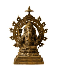 Balinese-Bronze-Ganesha
